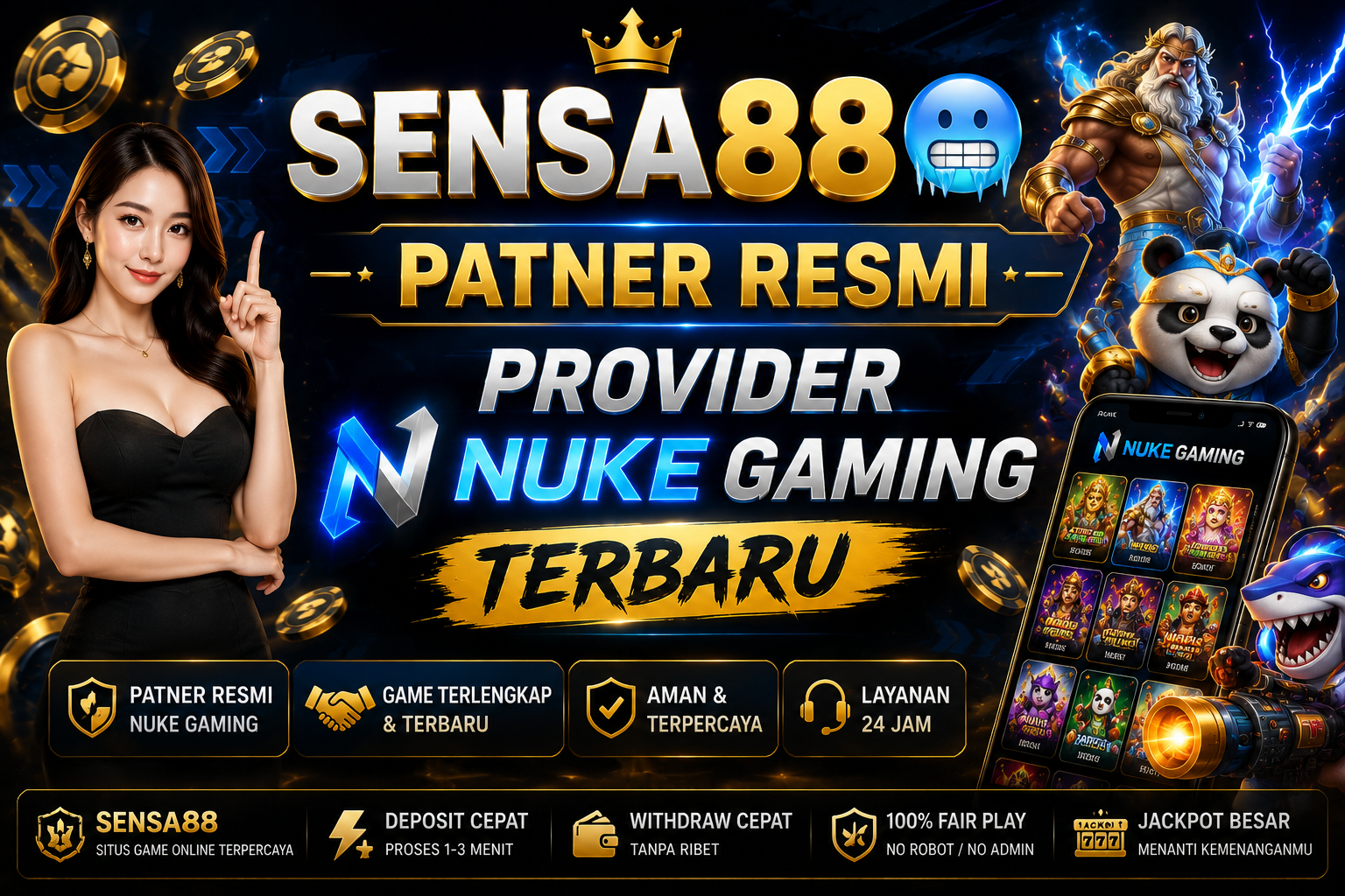 Sensa88 🥶 Partner Resmi Provider Nuke Gaming Terbaru